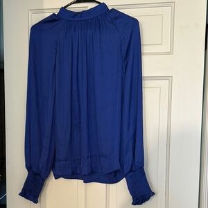 Elegant Blue Women's Top
